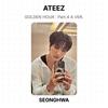 ATEEZ ЗОЛОТОЙ ЧАС : Часть 4 A ВЕР. Официальная фотокарта