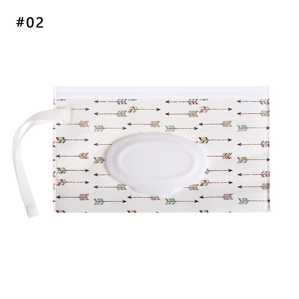 Чехол для влажных салфеток из ЭВА для детей, портативный держатель для салфеток, откидная крышка, многоразовый многоразовый косметический чехол с защелкивающимся ремешком, полезная коробка для салфеток