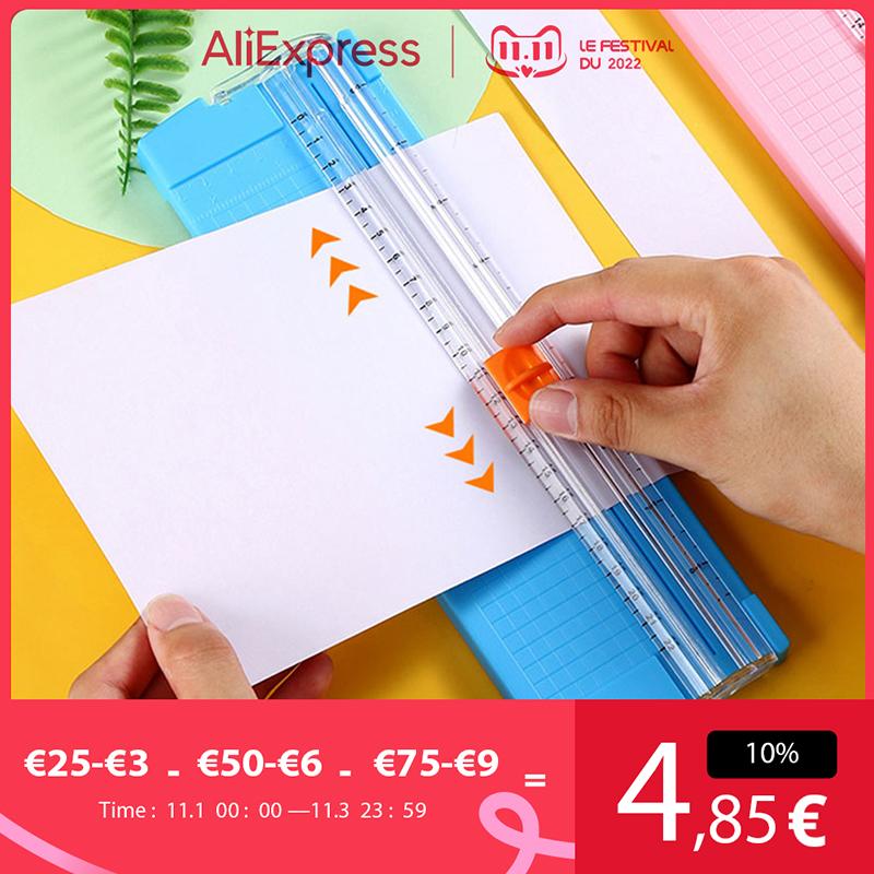 Fashion Popular Guillotine A4/A5 Paper Photo Trimmers Cutter Scrapbook Trimmer Lightweight Cutting Machine Office Supplies