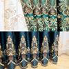 European Style Curtains Thickened Embroidered Curtains Bedroom Full Blackout Insulation Living Room Bay Window Curtain Rod