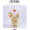 Cross-Border Santa Claus Ornament: Cute Christmas Doll Holding Gift for Window Decoration