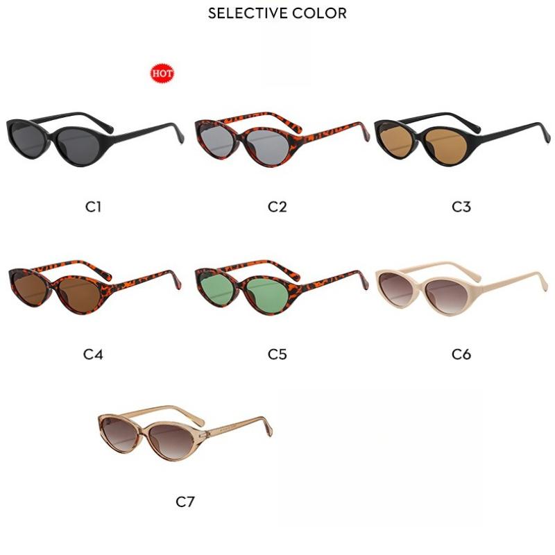 Women's sunglasses men's retro cat eye sunglasses