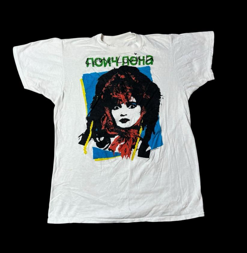 Vintage Lene Lovich Rock Short Sleeve Unisex T-Shirt RI_118 Unisex T-Shirt