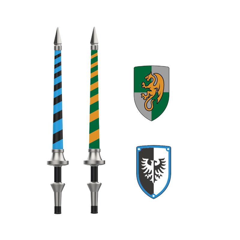 Средневековый Рим Щит Военные Строительные Блоки Фигурка Римского Солдата Воина Рыцаря Лучник Фартук Плащ Аксессуары Кирпичная Игрушка Подарок