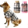 Dog Clothes Lattice Warm Coat Puppy Plaid Jacket Autumn Winter Pet Clothing Cat Costume For Dogs Jacket Ropa Perro Chihuahua Yorkshire