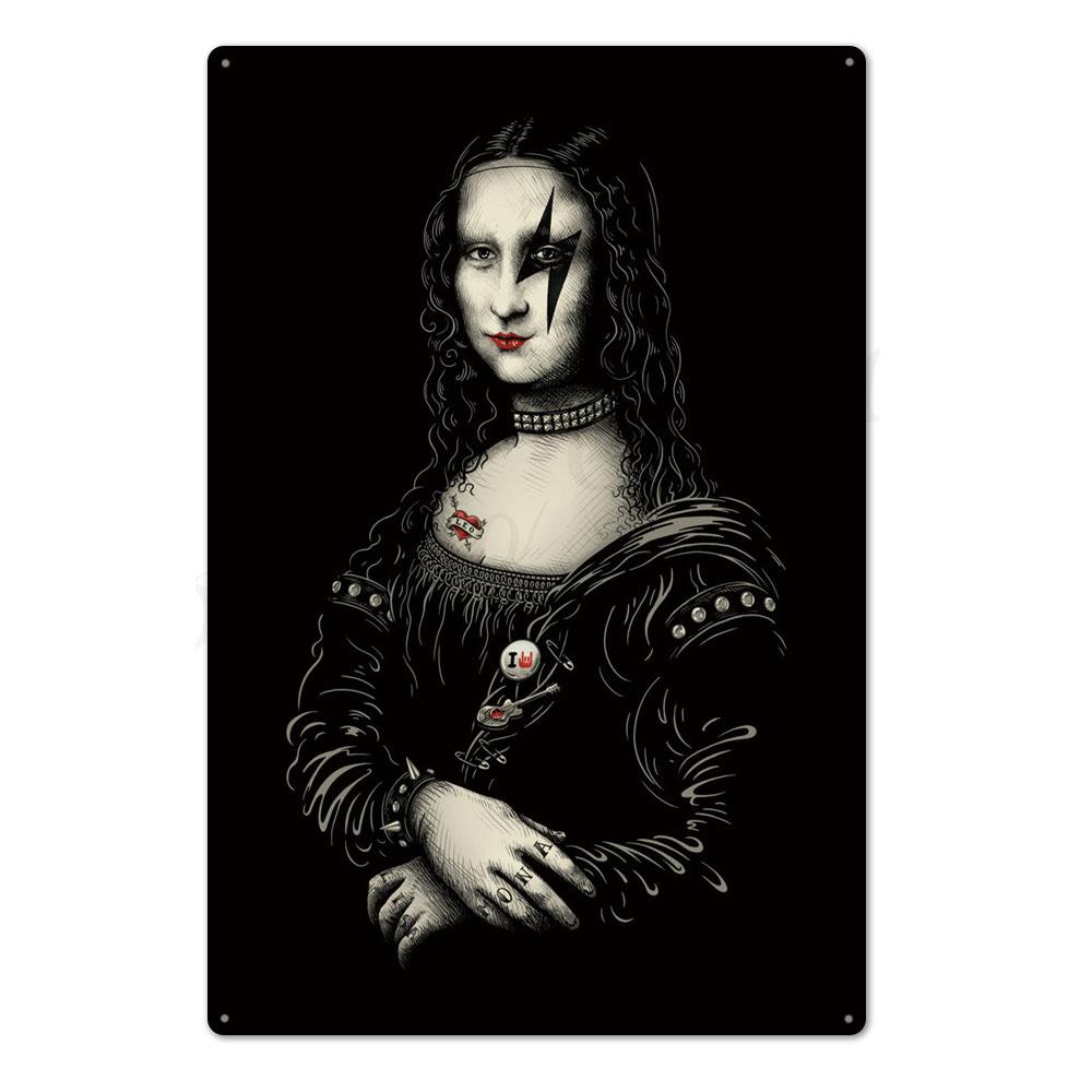 Оловянная вывеска в стиле рок-н-ролл, винтажная металлическая табличка, металлический винтажный металлический плакат, ретро-рок, Настенный декор для бара, паба, клуба, мужская пещера 20x30