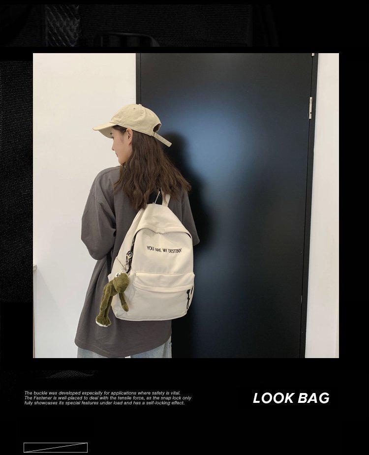 Рюкзак большой вместимости в корейском стиле для студентов - Модный для старшей школы, колледжа и путешествий