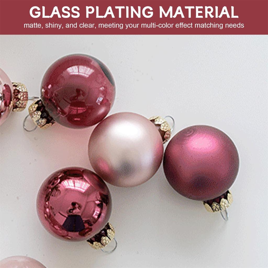 Christmas Ball Ornaments, 15Pcs Hanging Baubles Ornaments, Christmas Balls, Decorative Hanging Baubles Set