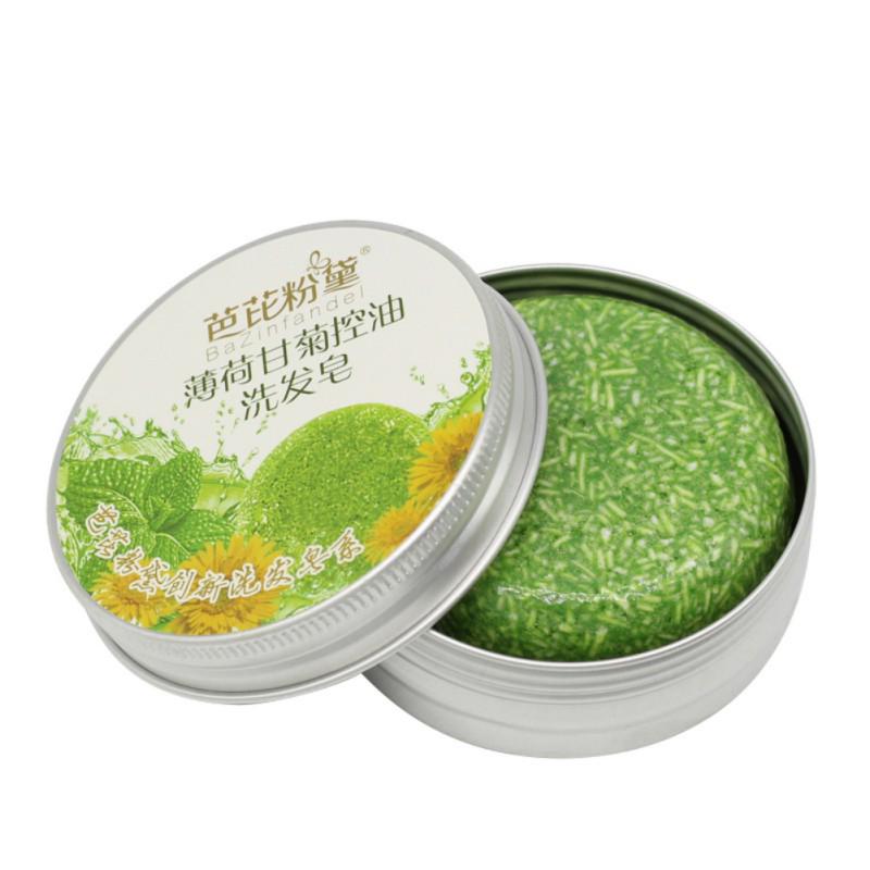 Мыло-шампунь для волос ручной работы Чистое натуральное сухое мыло-шампунь для борьбы с жирностью Уход за волосами от перхоти