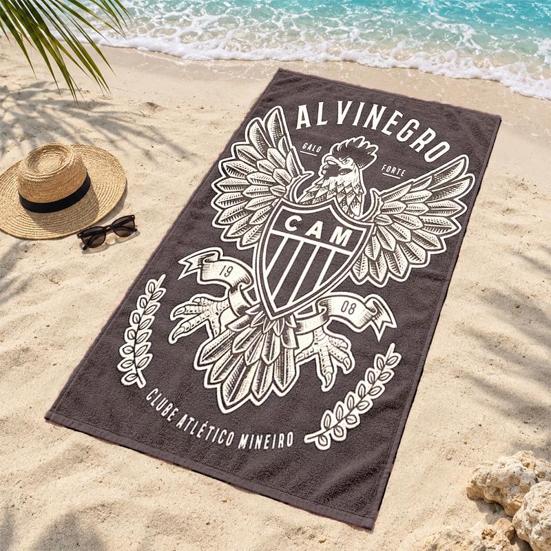 Clube Atletico Mineiro Microfiber Beach Towel Quick Dry Sand Free Lightweight Beach Towels for Travel Swimming Camping