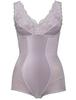 Made In Japan Bireine Front Cross Women L Lavender [Vise] Bodysuit, Non-Wired, L, Shapewear, Cupped, Women's Underwear, (3Y0002 RA)