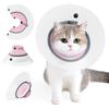 Breathable Recovery Cone Collar Adjustable Cat Anti Lick Cover Pet Protective Collar  Training