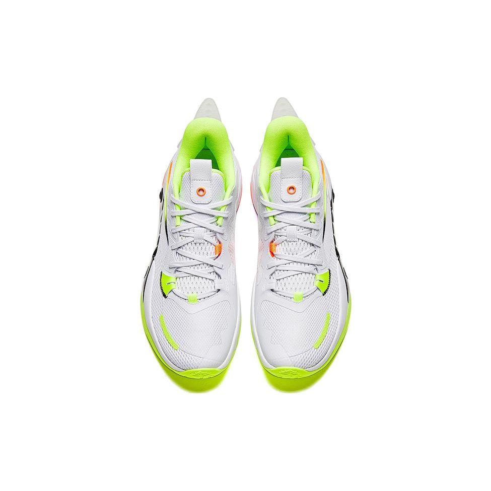 Anta Мужские кроссовки Shock Wave 5 Team Saltation Белый Зеленый 112331611-7