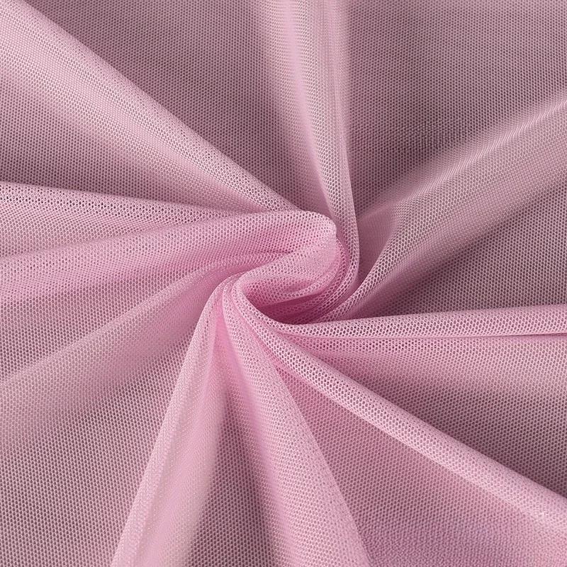 40D Mesh Fabric High Elastic Knitted Soft Four Sided Elastic Dress Bottom Cloth Diy Sewing Meters Nylon Spandex Material