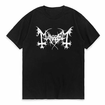 Футболка Rapper Mayhem Death Metal, женские футболки унисекс большого размера, крутые летние модные хлопковые футболки с короткими рукавами, топы