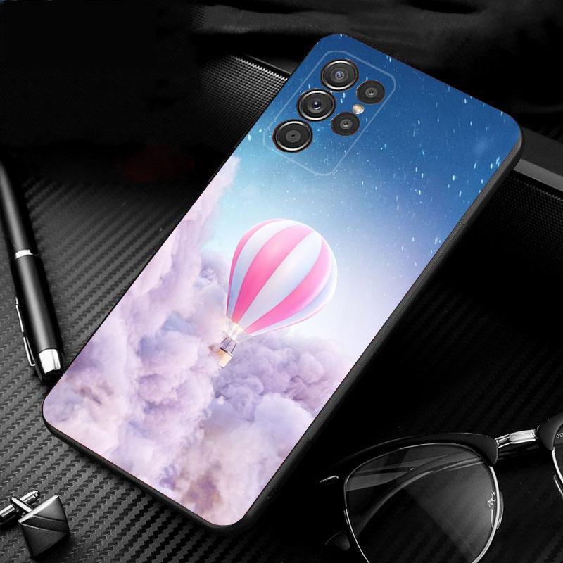 Hot Air Balloon Phone Case For Samsung S25 S24 S23 S22 S21 S20 Ultra S20 S22 S21 S20 FE S24 Plus Shell Case