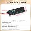 3S-14S DC7-55V Индикатор уровня заряда батареи 12V 24V 36V 48V Плата индикатора емкости литиевой батареи 18650 Тестер напряжения заряда свинцово-кислотной батареи