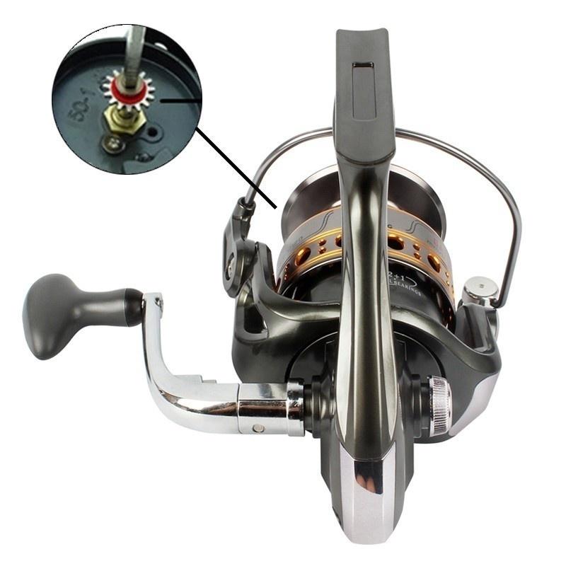 Рыболовная катушка 13BB серии 1000–6000, спиннинговая катушка Pesca Daiwa для фидера Shimano