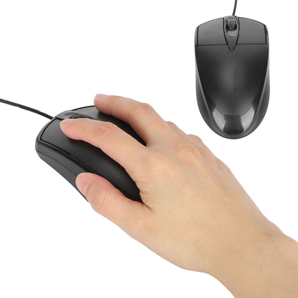 Silent Office Mouse Responsive Corded Mouse Lightweight USB Wired Mouse Home Office Work
