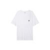 Carhartt WIP Футболка с коротким рукавом и карманом S/S с вышитым логотипом, унисекс, белая I022091-02-00