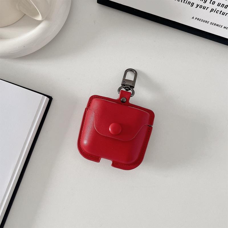 Совместимый кожаный защитный чехол для наушников Xiaomi Buds 5, Redmi Buds 5 Pro и Xiaomi Buds 4 Pro
