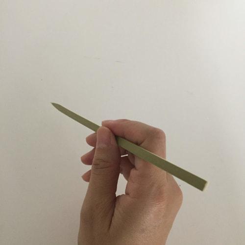 Yamato Bussan Bamboo Skewers, Natural, 21cm, Prosperous Business, Flat Bamboo Skewers, Commercial Use, 250 Pieces