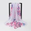 Summer Chiffon Printed Versatile Sunscreen Shawl Lightweight Baotou Square Towel