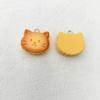 5pcs Fashion Animal Rabbit Bear Bread Charms Resin Floating Pendant Flatback for Keychain Earrings Jewelry Making Findings