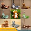 Golden Monkey, Wild Boar, and Husky Plush Toy Series - Birthday or Office Gift