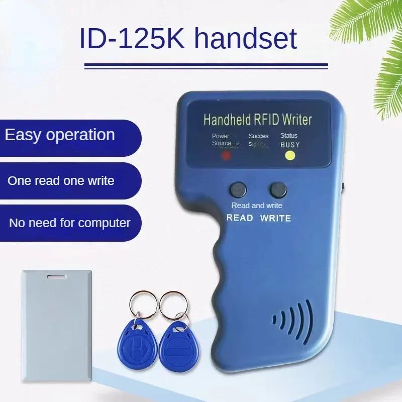 RFID Дубликатор Считыватель ID-карт 125 кГц EM4100 Копир Писатель Видео Программатор T5577 Перезаписываемые ID-брелоки EM4305 Теги Карта