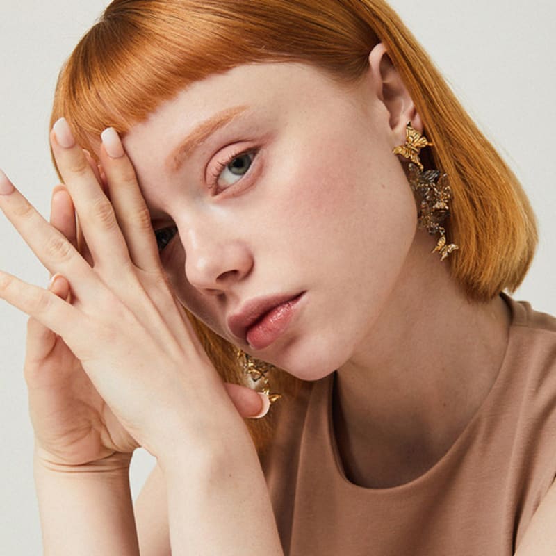 FEVERISH Butterfly Statement Earrings