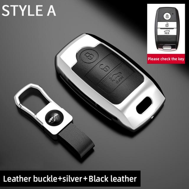 Чехол-держатель для автомобильных ключей для Kia Sportage Ceed Sorento Cerato Forte Kx3 K5 2017 2019 2020, аксессуары для удаленных ключей