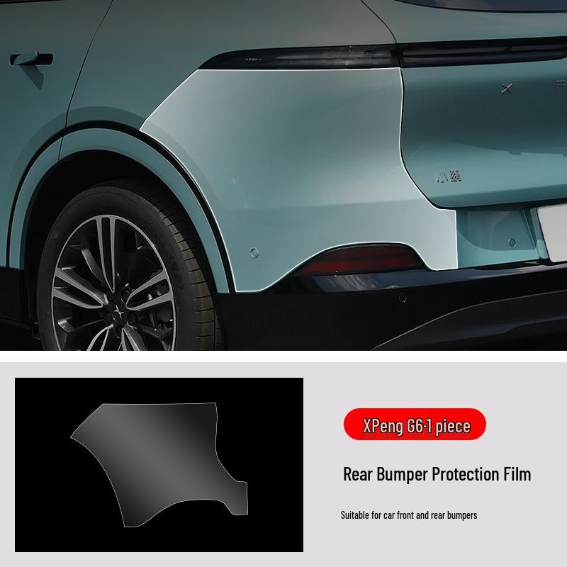 XPeng G6 Invisible Body Wrap: Anti-Scratch TPU Film for Front & Rear Bumpers, Pre-Cut & Transparent