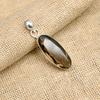 Dainty Smoky Topaz Gemstone Handmade Jewelry 925 Sterling Silver Pendant For Her