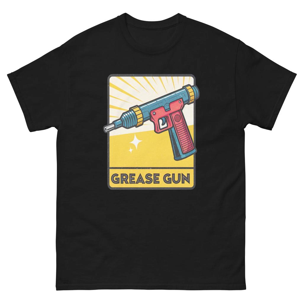 Grease Gun Workplace Tool Tools Construction Working T-Shirt