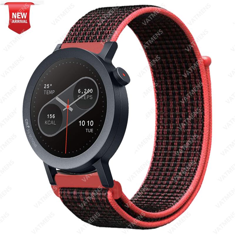 Ремешок для смарт-часов CMF Watch Pro 2, сменный браслет, нейлоновый спортивный ремешок-петля, ремешок для CMF Watch Pro 2