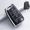 Soft TPU Car Key Case for VW Volkswagen/Polo/Tiguan/Passat B5 B6 B7/Golf 7 MK/Jetta Key Protector Holder Key Cover Shell