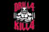Футболка New Japan Pro-Wrestling "DRILLA KILLA" от Drilla Moloney, размер S, 6407103469