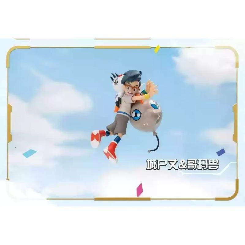 In Stock Digimon Adventure 25th Anniversary Commemorative Balloon Trendy Toy Doll Childhood Digital Monster