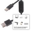 Кабель-переключатель управления USB C + USB на DC5.5mmx2.1mm Конвертер 12V12W Выход Для Цифровых Аксессуаров Портативное Использование