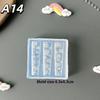 1 шт. Многостилевая 3D-форма для ногтей с цветами и бабочками, силиконовая, для УФ-акриловой смолы, украшение для ногтей, DIY, маникюр, салонные принадлежности