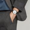 Tissot Автоматический Механический Механизм Водонепроницаемость 30м Мужские Часы Часы 40мм Белый Циферблат T019.430.16.031.01