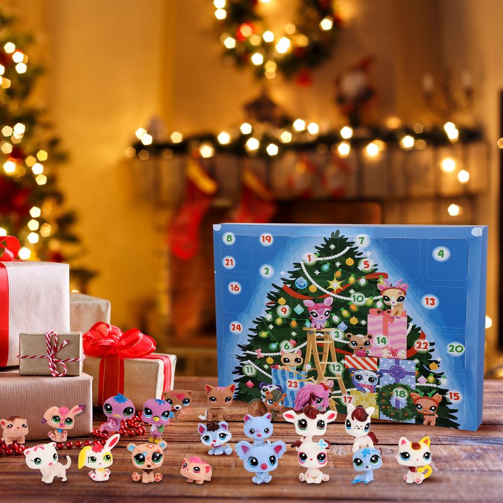 Advent Calendar 2024 - Authentic Mystery Figures, Surprise Collectible Kidult Toy, Girls, Boys, Kids, Tweens Ages 4+ 24pcs