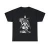 Baphomet T Shirt Goth Grunge Emo Y2K Punk Vintage Graphic Halloween Satanic Rave