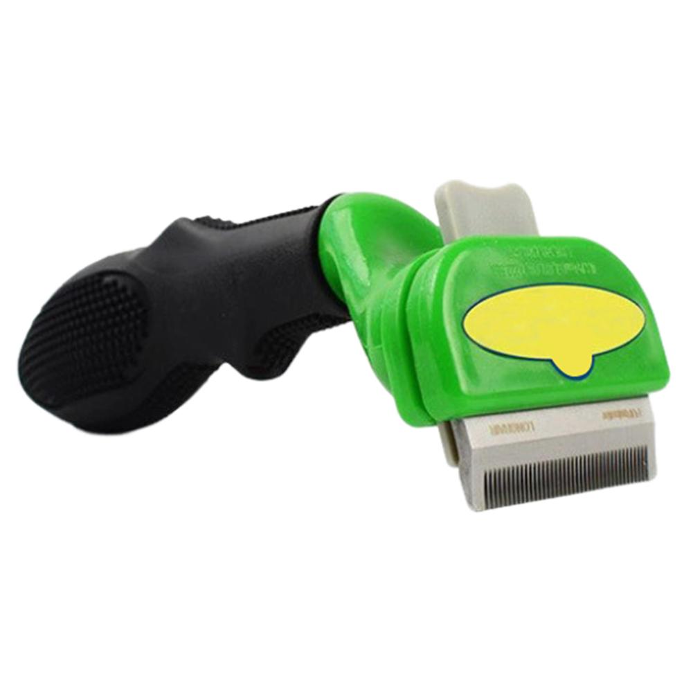 Deshedding Brush Removes Loose Hair and Tangles Self Cleaning Slicker Brush Deshedding Tool for Long Short Haired Dogs Cats