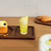1/12 Кукольный домик Мини Модель Чашки для напитка Смузи с ананасом Кукольный домик Микро Сцена Украшение для напитков Орнамент Игрушки для ролевых игр