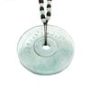 Antique Jadeite Snap Fastener Pendant Buckle Jade Jewelry