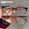 Transparent Computer Glasses Frame Women Men Anti Blue Light Square Eyewear Blocking Glasses Optical Spectacle Eyeglass