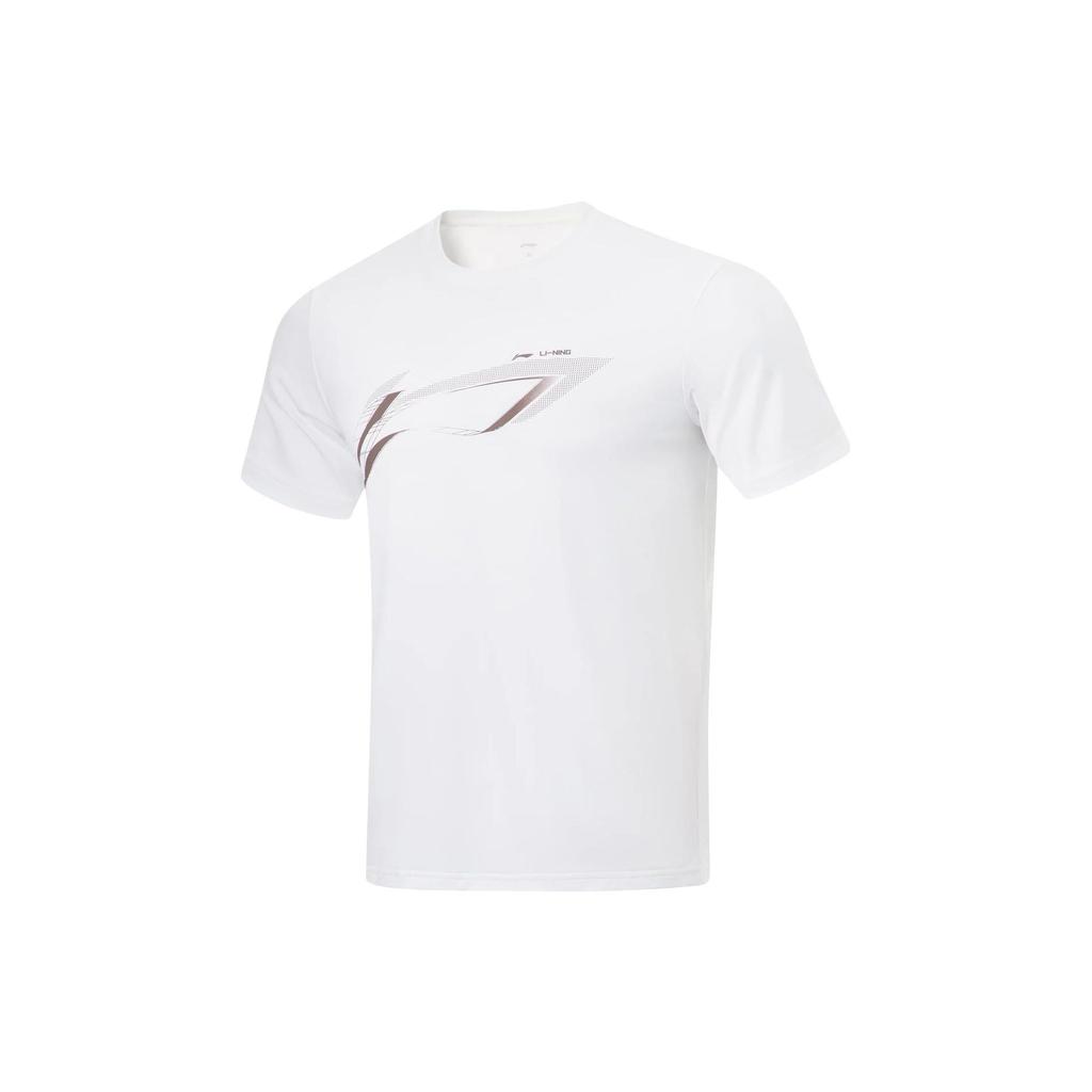 Мужская футболка Li Ning Fitness Series Стандартная Белая ATST573-2