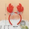 Children's Christmas Headband & Hair Clip Set: Santa, Snowman, Antlers - Festive Holiday Party Accessory